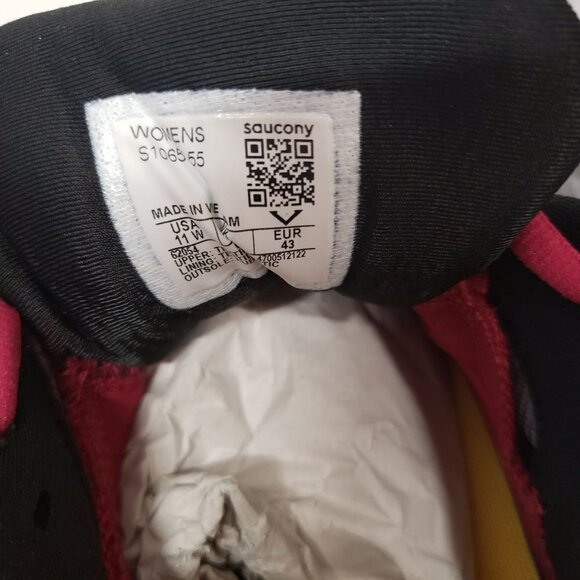 Saucony Women's Guide‎ 14 Running Shoe in Alloy/Cherry - Size 11 WIDE - Picture 8 of 8